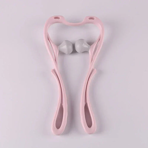Neck Massager High Quality Multi-function Manual Relaxed Cervical Massager Pressure Relieve Double Ball Pressing Meridian Massager